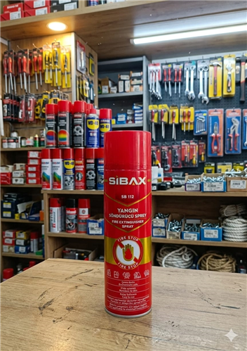 SİBAX YANGIN SÖNDÜRÜCÜ SPREY  KL:24